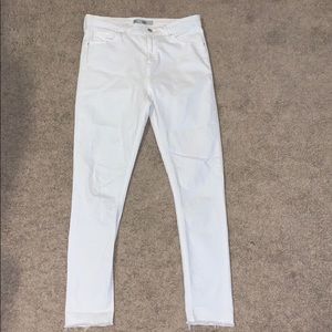Topshop White Jaime Skinny Jeans W32 L32